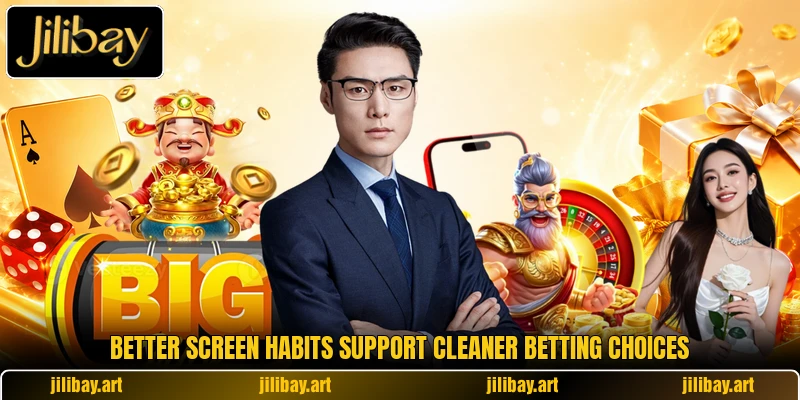 Better screen habits support cleaner betting choices Better screen habits support cleaner betting choices