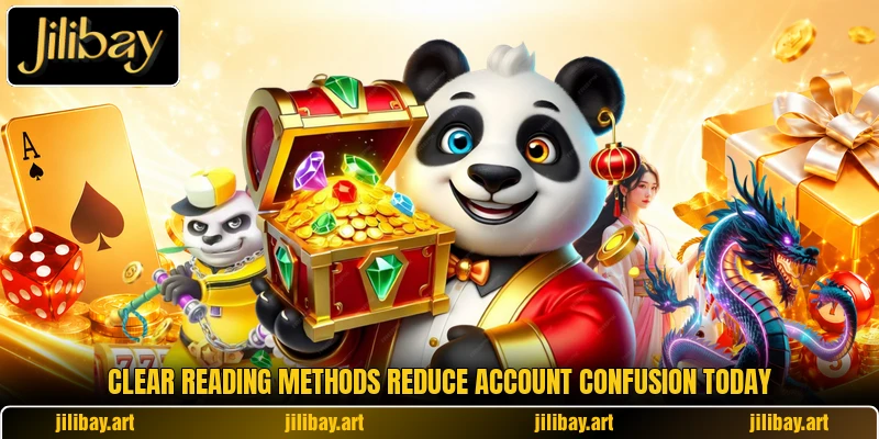 Clear reading methods reduce account confusion today