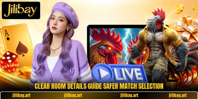 Clear room details guide safer match selection