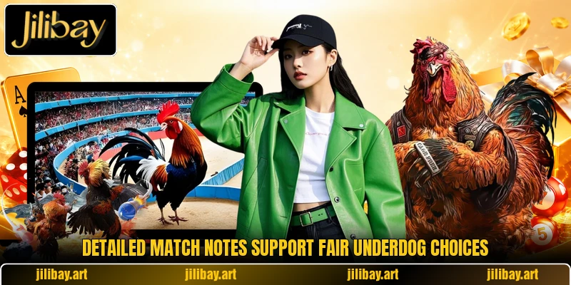 Detailed match notes support fair underdog choices