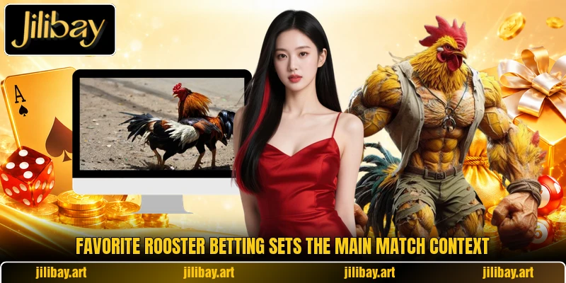Favorite Rooster Betting sets the main match context Favorite Rooster Betting sets the main match context