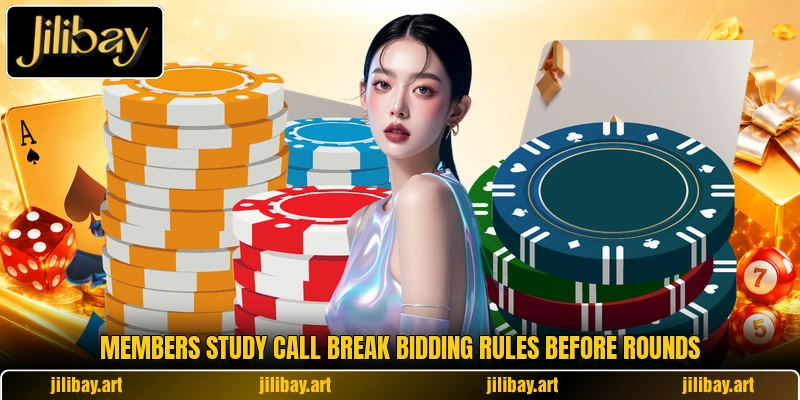 Members study call break bidding rules before rounds Members study call break bidding rules before rounds