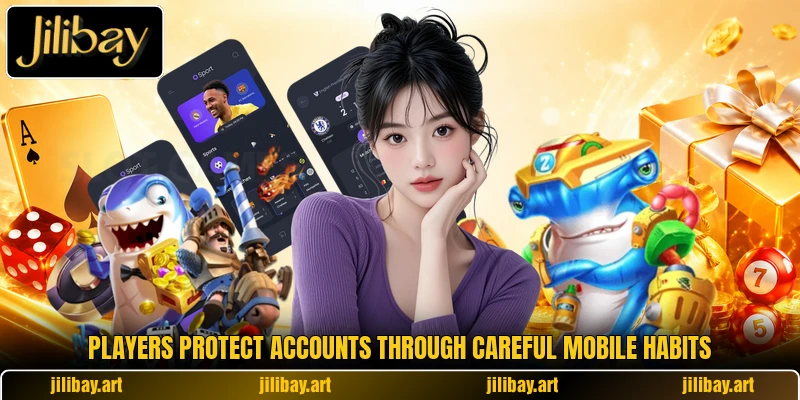 Players protect accounts through careful mobile habits