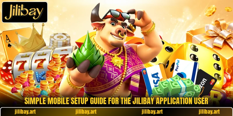 Simple mobile setup guide for the jilibay application user