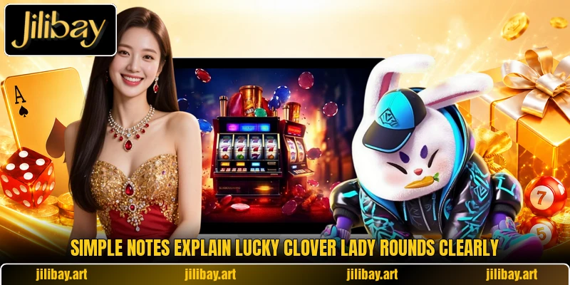 Simple notes explain Lucky Clover Lady rounds clearly Simple notes explain Lucky Clover Lady rounds clearly