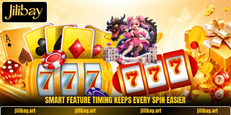Smart feature timing keeps every spin easier