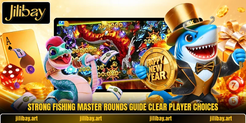 Strong Fishing Master rounds guide clear player choices Strong Fishing Master rounds guide clear player choices