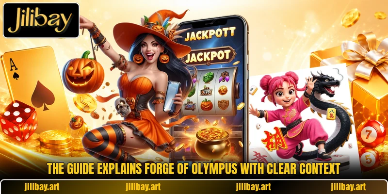 The guide explains Forge of Olympus with clear context The guide explains Forge of Olympus with clear context