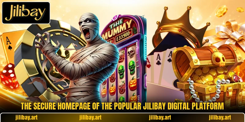 The secure homepage of the popular jilibay digital platform